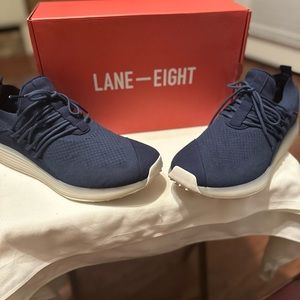 Men’s Lane Eight shoes. Size 11 M  blue worn only one time. Like new condition.